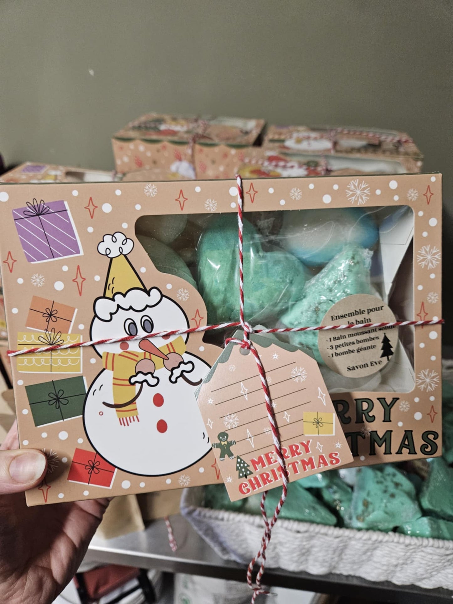 Ensemble Bombes de bain NOEL
