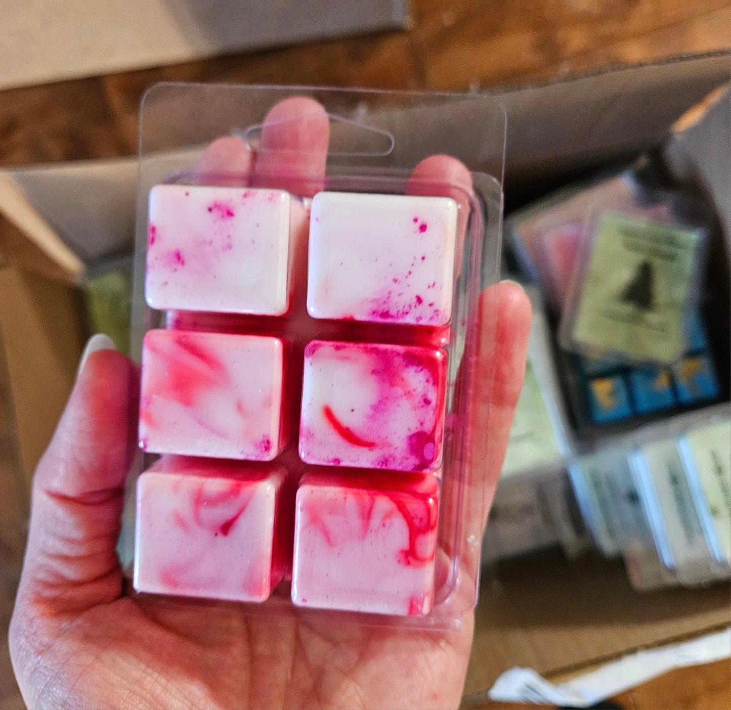Cube de cire pour bruleur