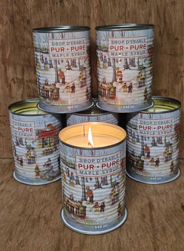 Bougie à l'érable