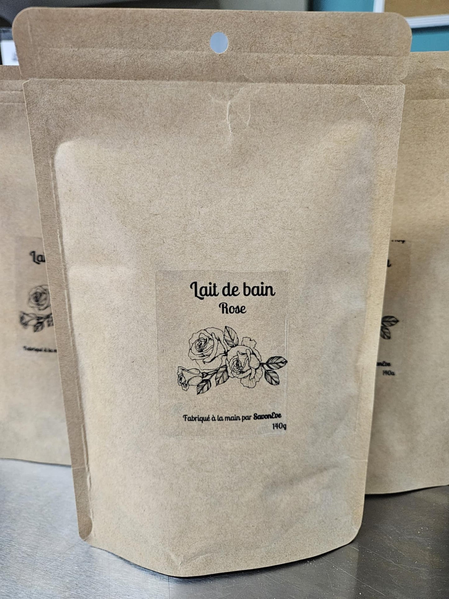 Lait de bain floral