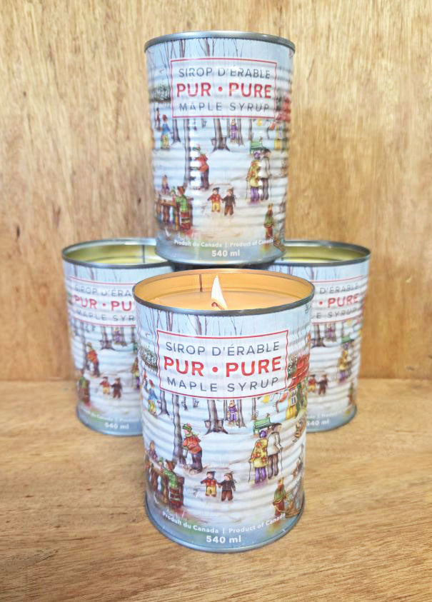 Bougie à l'érable